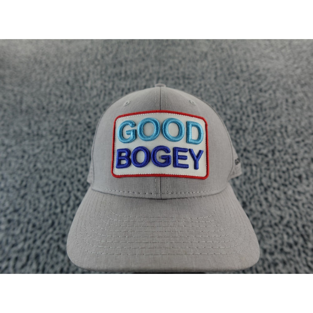 Ghost Golf Hat Grey Perforated‎ Mesh Patch Logo Snapback Men